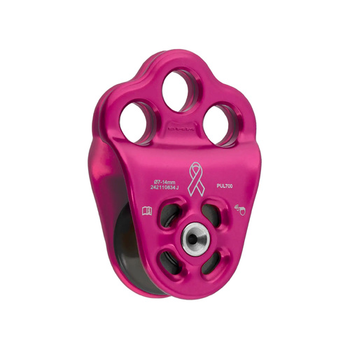 DMM Triple Attachment Hitch Climber Pulley [Colour: Pink]